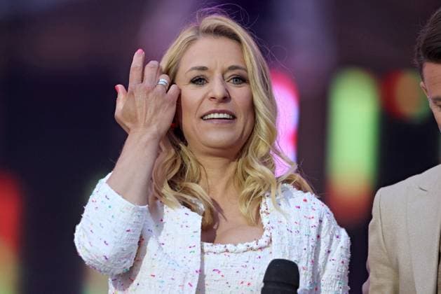 ORF Wenn die Musi spielt singer Stefanie Hertel during rehearsals for the music open air Wenn die Musi spielt on 23 06 2023 in Bad Kleinkirchheim 20230623SBK0170