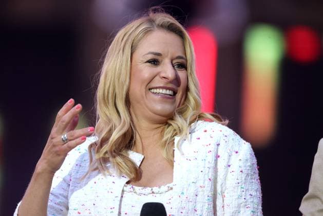 ORF Wenn die Musi spielt singer Stefanie Hertel during rehearsals for the music open air Wenn die Musi spielt on 23 06 2023 in Bad Kleinkirchheim 20230623SBK0171
