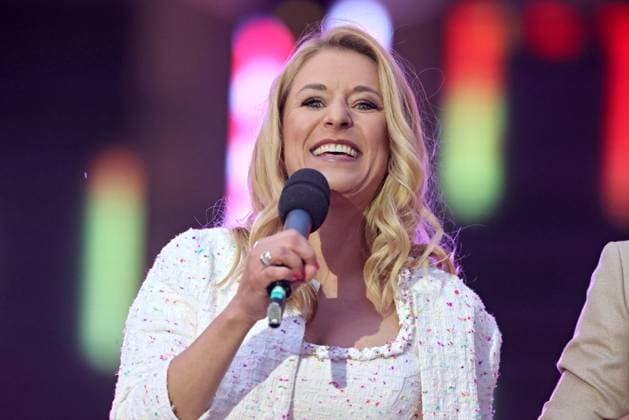 ORF Wenn die Musi spielt singer Stefanie Hertel during rehearsals for the music open air Wenn die Musi spielt on 23 06 2023 in Bad Kleinkirchheim 20230623SBK0172