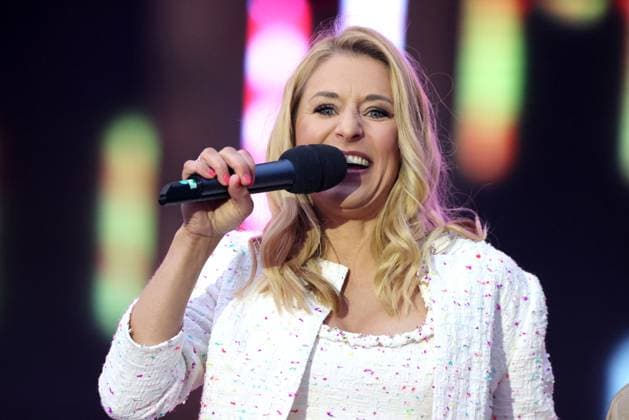 ORF Wenn die Musi spielt singer Stefanie Hertel during rehearsals for the music open air Wenn die Musi spielt on 23 06 2023 in Bad Kleinkirchheim 20230623SBK0173