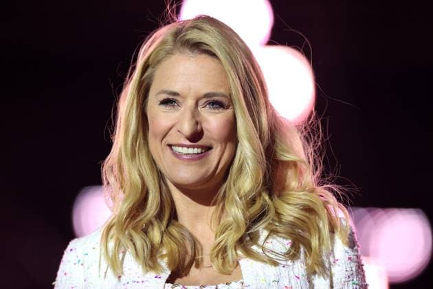 ORF Wenn die Musi spielt singer Stefanie Hertel during rehearsals for the music open air Wenn die Musi spielt on 23 06 2023 in Bad Kleinkirchheim 20230623SBK0133