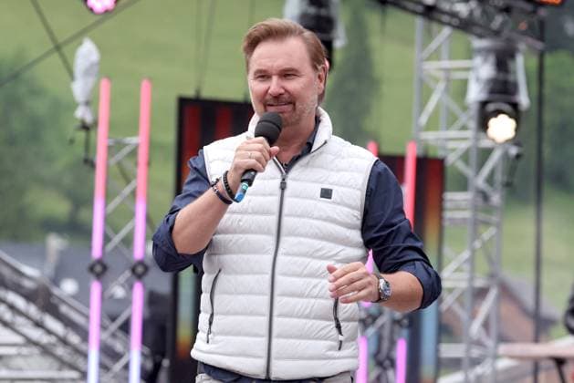 ORF Wenn die Musi spielt singer Nik P during rehearsals for the music open air Wenn die Musi spielt on 23 06 2023 in Bad Kleinkirchheim 20230623SBK0292