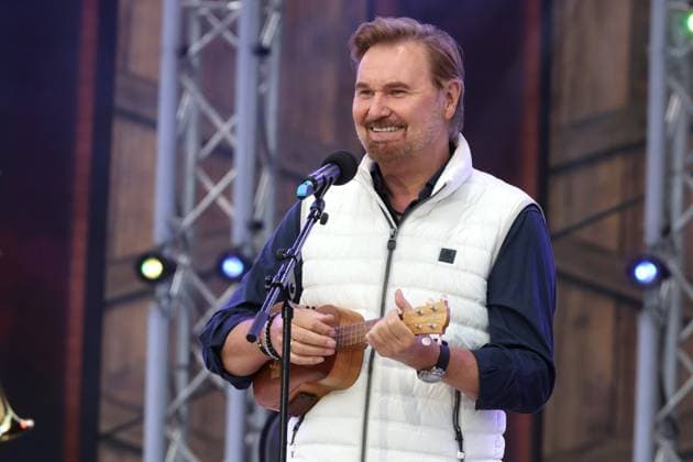 ORF Wenn die Musi spielt singer Nik P during rehearsals for the music open air Wenn die Musi spielt on 23 06 2023 in Bad Kleinkirchheim 20230623SBK0304