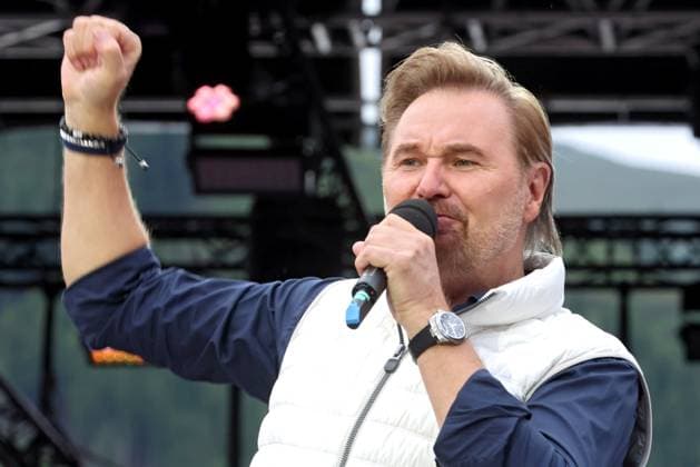 ORF Wenn die Musi spielt singer Nik P during rehearsals for the music open air Wenn die Musi spielt on 23 06 2023 in Bad Kleinkirchheim 20230623SBK0271