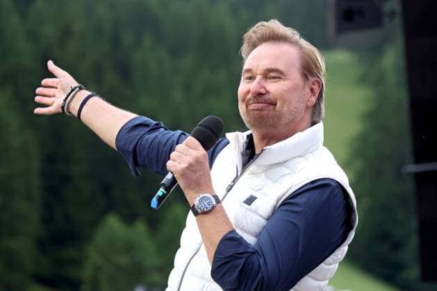 ORF Wenn die Musi spielt singer Nik P during rehearsals for the music open air Wenn die Musi spielt on 23 06 2023 in Bad Kleinkirchheim 20230623SBK0282