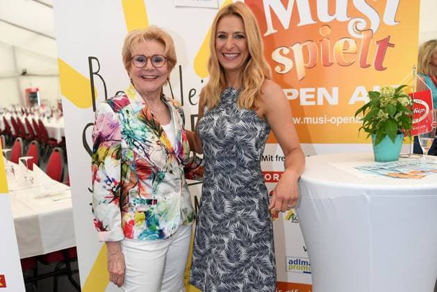 24 06 2023 Bad Kleinkirchheim St Oswald am Hoferriegel in Austria AUT Press Conference, Wenn die Musi spielt Open Air 2023 Peggy March, Stefanie Hertel,