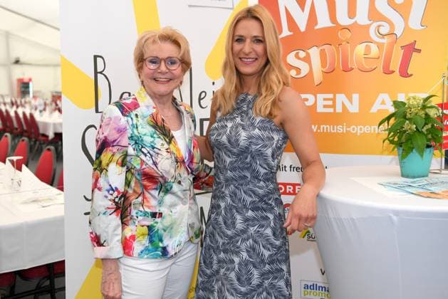 24 06 2023 Bad Kleinkirchheim St Oswald am Hoferriegel in Austria AUT Press Conference, Wenn die Musi spielt Open Air 2023 Peggy March, Stefanie Hertel,