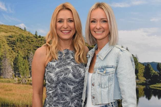 24 06 2023 Bad Kleinkirchheim St Oswald am Hoferriegel in Austria AUT Press Conference, Wenn die Musi spielt Open Air 2023 Stefanie Hertel, Christin Stark,