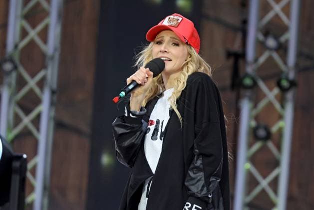 ORF Wenn die Musi spielt singer Melissa Naschenweng during rehearsals for the music open air Wenn die Musi spielt on 23 06 2023 in Bad Kleinkirchheim 20230623SBK0332