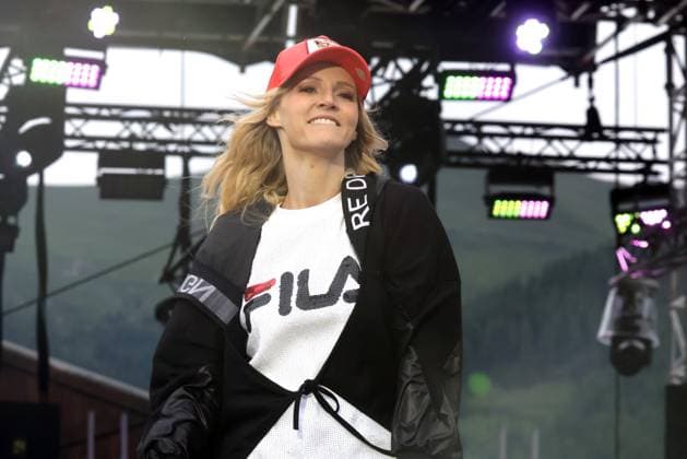 ORF Wenn die Musi spielt singer Melissa Naschenweng during rehearsals for the music open air Wenn die Musi spielt on 23 06 2023 in Bad Kleinkirchheim 20230623SBK0336