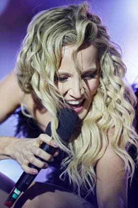ORF Wenn die Musi spielt singer Melissa Naschenweng during rehearsals for the music open air Wenn die Musi spielt on 23 06 2023 in Bad Kleinkirchheim 20230623SBK0093