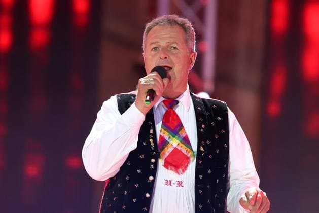 ORF Wenn die Musi spielt singer Norbert Rier Kastelruther Spatzen during rehearsals for the music open air Wenn die Musi spielt on 23 06 2023 in Bad Kleinkirchheim 20230623SBK0153