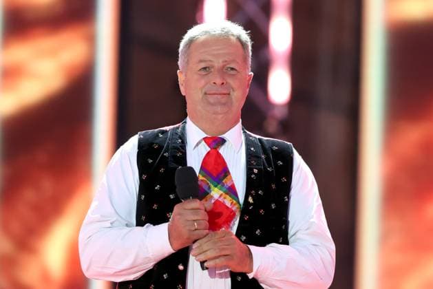 ORF Wenn die Musi spielt singer Norbert Rier Kastelruther Spatzen during rehearsals for the music open air Wenn die Musi spielt on 23 06 2023 in Bad Kleinkirchheim 20230623SBK0154
