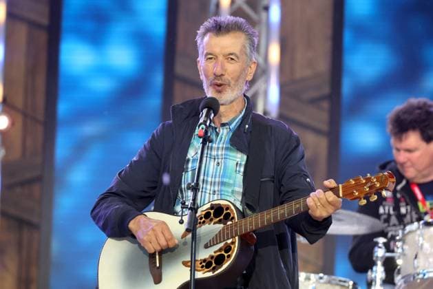 ORF Wenn die Musi spielt singer Oswald Sattler during rehearsals for the music open air Wenn die Musi spielt on 23 06 2023 in Bad Kleinkirchheim 20230623SBK0355