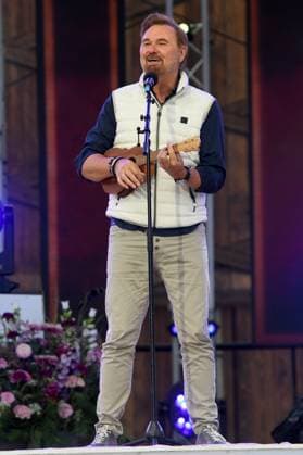 24 06 2023 Bad Kleinkirchheim St Oswald am Hoferriegel in Austria AUT rehearsals Wenn die Musi spielt Open Air 2023 Nik P ,