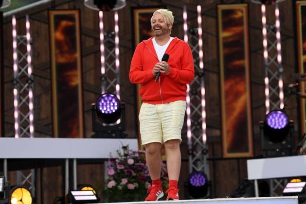 24 06 2023 Bad Kleinkirchheim St Oswald am Hoferriegel in Austria AUT rehearsals Wenn die Musi spielt Open Air 2023 Ross Antony,