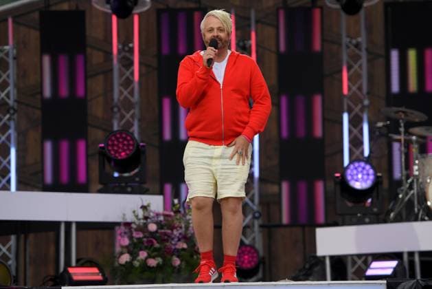 24 06 2023 Bad Kleinkirchheim St Oswald am Hoferriegel in Austria AUT rehearsals Wenn die Musi spielt Open Air 2023 Ross Antony,