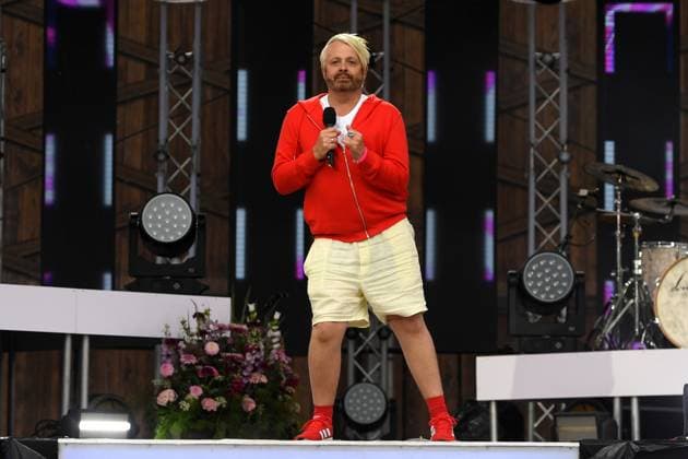 24 06 2023 Bad Kleinkirchheim St Oswald am Hoferriegel in Austria AUT rehearsals Wenn die Musi spielt Open Air 2023 Ross Antony,