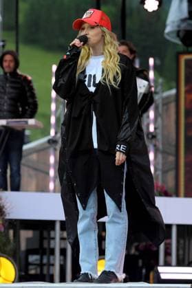 24 06 2023 Bad Kleinkirchheim St Oswald am Hoferriegel in Austria AUT rehearsals Wenn die Musi spielt Open Air 2023 Melissa Naschenweng,