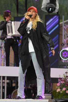 24 06 2023 Bad Kleinkirchheim St Oswald am Hoferriegel in Austria AUT rehearsals Wenn die Musi spielt Open Air 2023 Melissa Naschenweng,