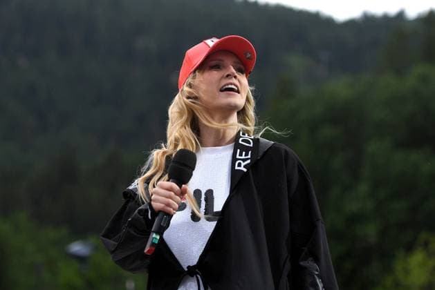24 06 2023 Bad Kleinkirchheim St Oswald am Hoferriegel in Austria AUT rehearsals Wenn die Musi spielt Open Air 2023 Melissa Naschenweng,