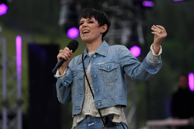 24 06 2023 Bad Kleinkirchheim St Oswald am Hoferriegel in Austria AUT rehearsals Wenn die Musi spielt Open Air 2023 Francine Jordi,
