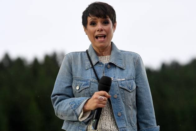 24 06 2023 Bad Kleinkirchheim St Oswald am Hoferriegel in Austria AUT rehearsals Wenn die Musi spielt Open Air 2023 Francine Jordi,