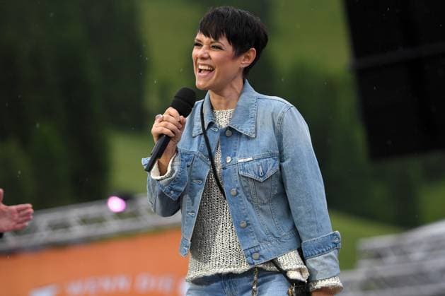 24 06 2023 Bad Kleinkirchheim St Oswald am Hoferriegel in Austria AUT rehearsals Wenn die Musi spielt Open Air 2023 Francine Jordi,