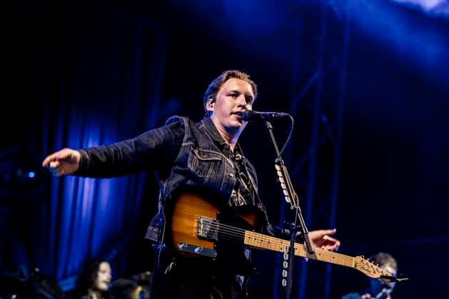 George Ezra live at Tinderbox 2023, Odense, Denmark Odense, Denmark. 24th, June 2023. The English singer, songwriter and musician George Ezra performs a live concert during the Danish music festival Tinderbox 2023 in Odense. Odense Denmark  Copyright: xGonzalesxPhoto LassexLagonix