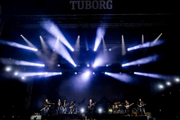 George Ezra live at Tinderbox 2023, Odense, Denmark Odense, Denmark. 24th, June 2023. The English singer, songwriter and musician George Ezra performs a live concert during the Danish music festival Tinderbox 2023 in Odense. Odense Denmark  Copyright: xGonzalesxPhoto LassexLagonix