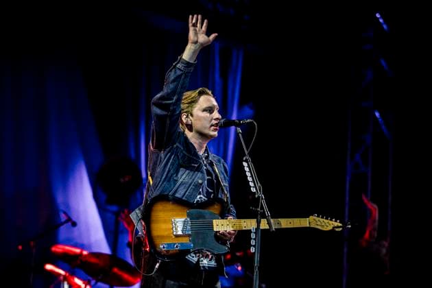 George Ezra live at Tinderbox 2023, Odense, Denmark Odense, Denmark. 24th, June 2023. The English singer, songwriter and musician George Ezra performs a live concert during the Danish music festival Tinderbox 2023 in Odense. Odense Denmark  Copyright: xGonzalesxPhoto LassexLagonix