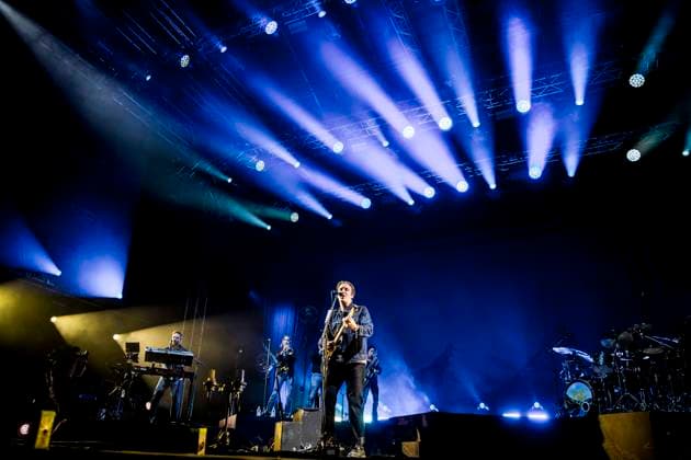 George Ezra live at Tinderbox 2023, Odense, Denmark Odense, Denmark. 24th, June 2023. The English singer, songwriter and musician George Ezra performs a live concert during the Danish music festival Tinderbox 2023 in Odense. Odense Denmark  Copyright: xGonzalesxPhoto LassexLagonix