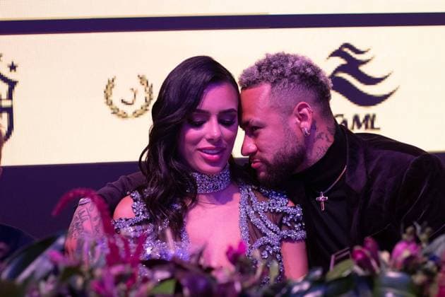 SAO PAULO (SP), 06 22 2023 - Archive - BENEFICIAL EVENT NEYMAR JR INSTITUTE - Neymar Jr e Bruna Biancardi at the Third Edition of the Neymar Jr Auction held at Club Monte Libano, on the night of this Thursday (22). Sao Paulo Brasil Copyright: xGustavoxMottax