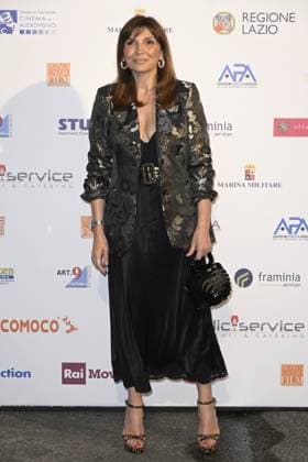 Mc Rome 24 06 2023 red carpet Pellicola d™Oro 2023 photo Mario Cartelli Image in photo Maria Pia Calzone