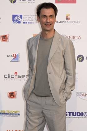Mc Rome 24 06 2023 red carpet Pellicola d™Oro 2023 photo Mario Cartelli Image in photo Fabrizio Gifuni