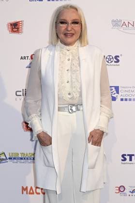 Mc Rome 24 06 2023 red carpet Pellicola d™Oro 2023 photo Mario Cartelli Image in the photo Eleonora Giorgi