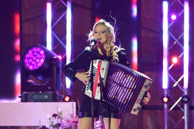 24 06 2023 Bad Kleinkirchheim St Oswald am Hoferriegel in Austria AUT Wenn die Musi spielt Open Air 2023 Melissa Naschenweng,