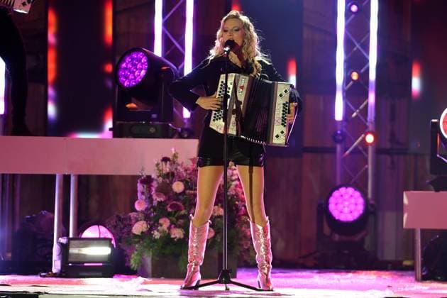 24 06 2023 Bad Kleinkirchheim St Oswald am Hoferriegel in Austria AUT Wenn die Musi spielt Open Air 2023 Melissa Naschenweng,