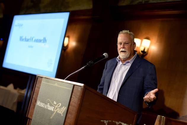 Hollywood s Legendary Musso & Frank Restaurant reaches historic 100th year anniversary milestone Michael Connelly attends the release of first ever book published by the family of Hollywood s Legendary Musso & Frank. The restaurant reaches historic 100th year anniversary milestone. September 23, 2019 in Los Angeles, CA, USA. Photo by Lionel Hahn ABACAPRESS.COM Los Angeles CA  Copyright: xHahnxLionel ABACAx 701323_015 HahnxLionel ABACAx 701323_015