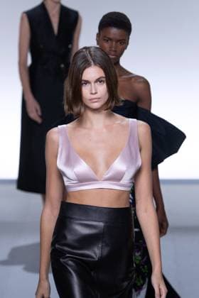 PFW - Givenchy Runway Kaia Gerber AM Kaia Gerber walks the runway during the Givenchy Womenswear Spring Summer 2020 show as part of Paris Fashion Week in Paris, France on September 29, 2019. Photo by Aurore Marechal ABACAPRESS.COM Paris France  Copyright: xMarechalxAurore ABACAx 702531_027 MarechalxAurore ABACAx 702531_027