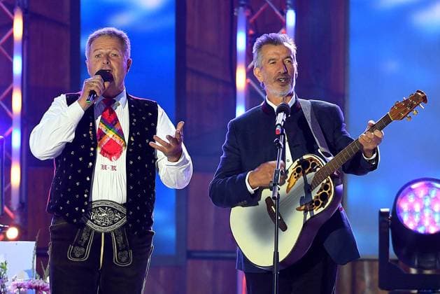 24 06 2023 Bad Kleinkirchheim St Oswald am Hoferriegel in Austria AUT Wenn die Musi spielt Open Air 2023 Kastelruther Spatzen and Oswald Sattler,