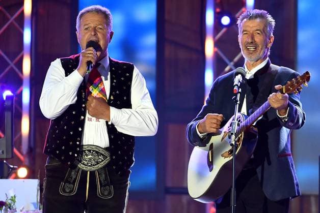 24 06 2023 Bad Kleinkirchheim St Oswald am Hoferriegel in Austria AUT Wenn die Musi spielt Open Air 2023 Kastelruther Spatzen and Oswald Sattler,
