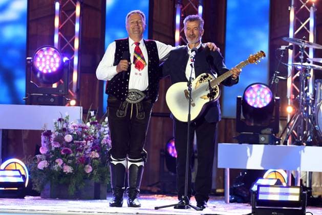 24 06 2023 Bad Kleinkirchheim St Oswald am Hoferriegel in Austria AUT Wenn die Musi spielt Open Air 2023 Kastelruther Spatzen and Oswald Sattler,