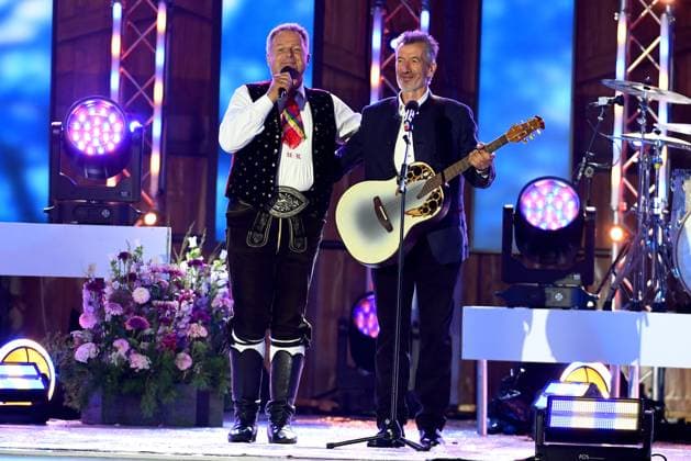 24 06 2023 Bad Kleinkirchheim St Oswald am Hoferriegel in Austria AUT Wenn die Musi spielt Open Air 2023 Kastelruther Spatzen and Oswald Sattler,