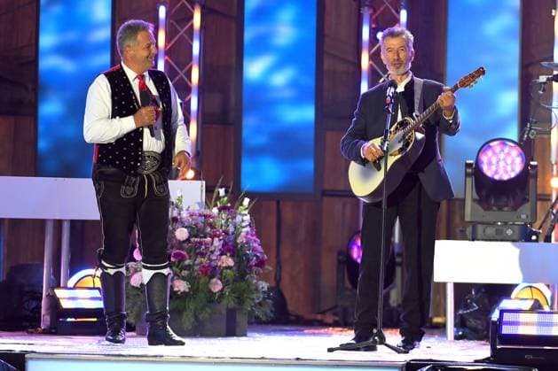 24 06 2023 Bad Kleinkirchheim St Oswald am Hoferriegel in Austria AUT Wenn die Musi spielt Open Air 2023 Kastelruther Spatzen and Oswald Sattler,