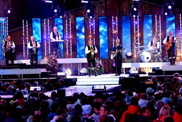 24 06 2023 Bad Kleinkirchheim St Oswald am Hoferriegel in Austria AUT Wenn die Musi spielt Open Air 2023 Kastelruther Spatzen and Oswald Sattler,