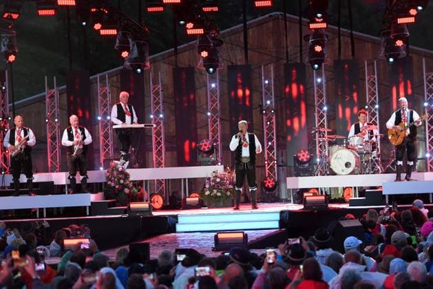 24 06 2023 Bad Kleinkirchheim St Oswald am Hoferriegel in Austria AUT Wenn die Musi spielt Open Air 2023 Kastelruther Spatzen,