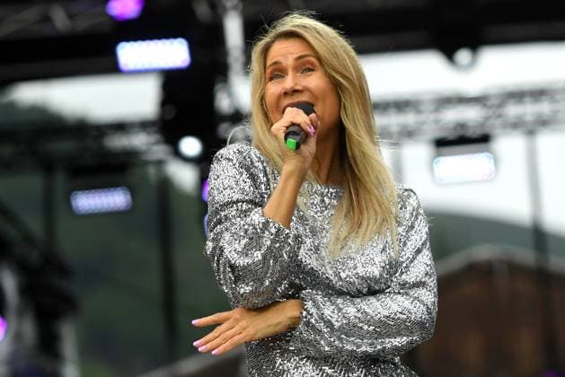 24 06 2023 Bad Kleinkirchheim St Oswald am Hoferriegel in Austria AUT Wenn die Musi spielt Open Air 2023 Simone,