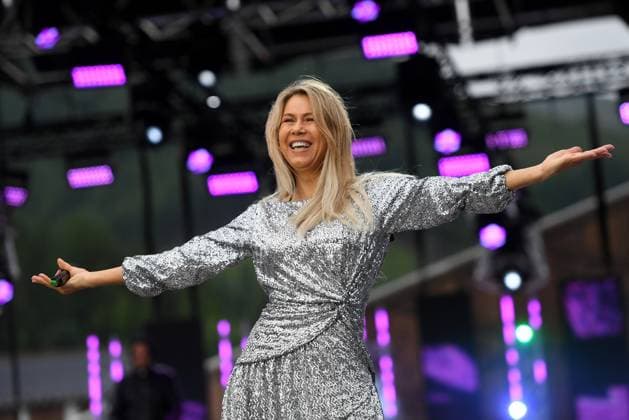 24 06 2023 Bad Kleinkirchheim St Oswald am Hoferriegel in Austria AUT Wenn die Musi spielt Open Air 2023 Simone,
