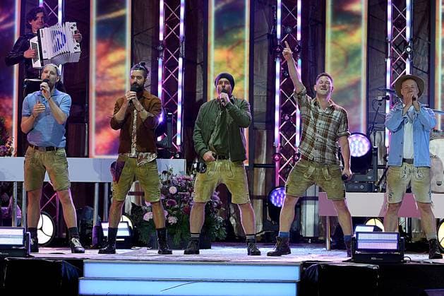 24 06 2023 Bad Kleinkirchheim St Oswald am Hoferriegel in Austria AUT Wenn die Musi spielt Open Air 2023 voXXclub,